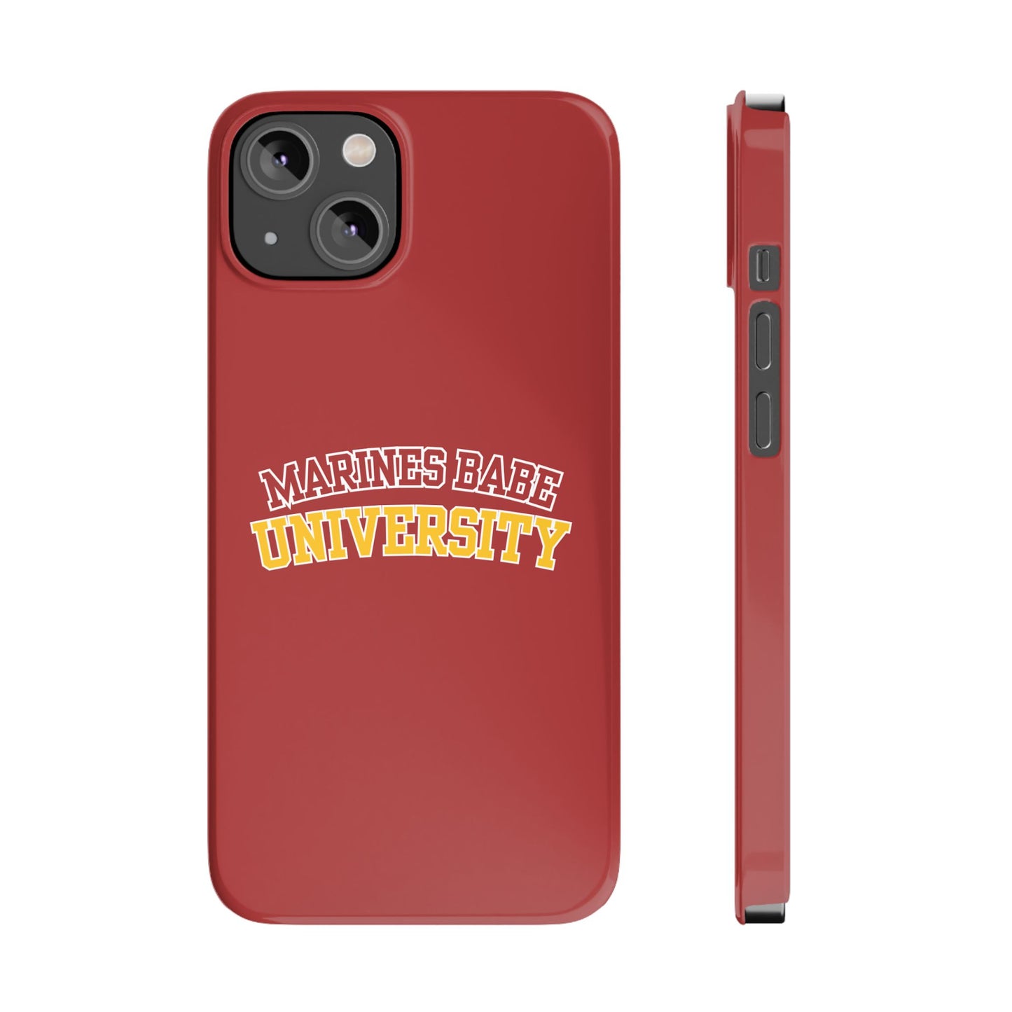 MARINES BABE UNIVERSITY SLIM PHONE CASE