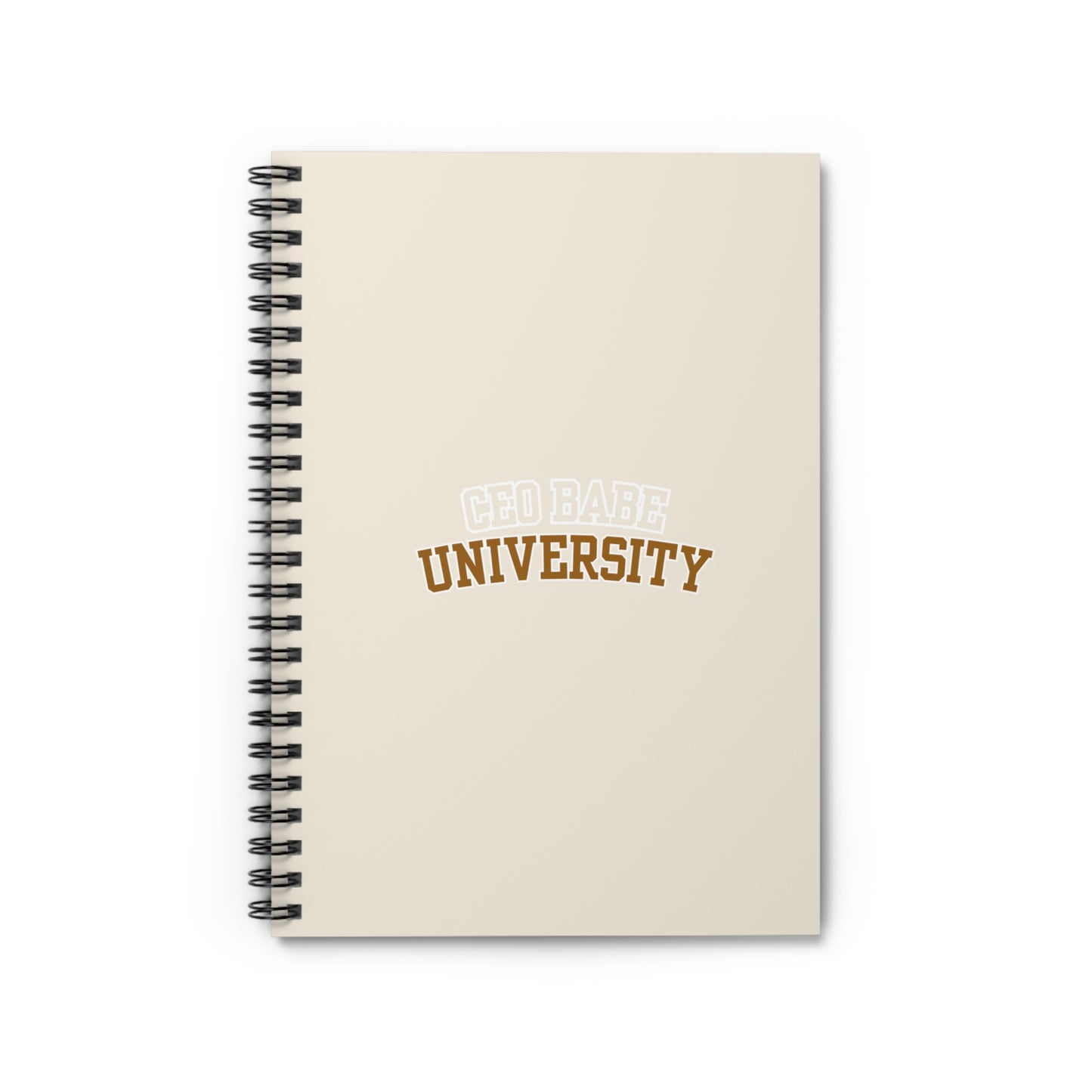 CEO BABE Spiral Notebook - Ruled Line