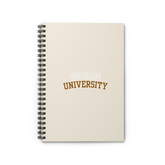 CEO BABE Spiral Notebook - Ruled Line