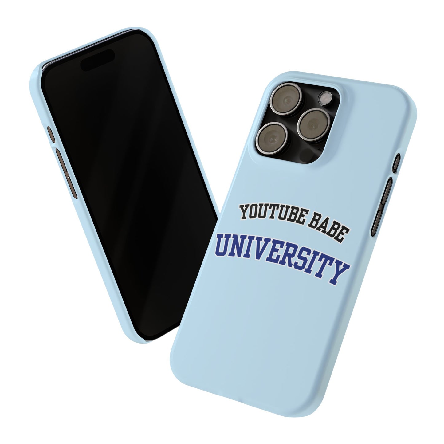 YouTube  BABE UNIVERSITY SLIM PHONE CASE