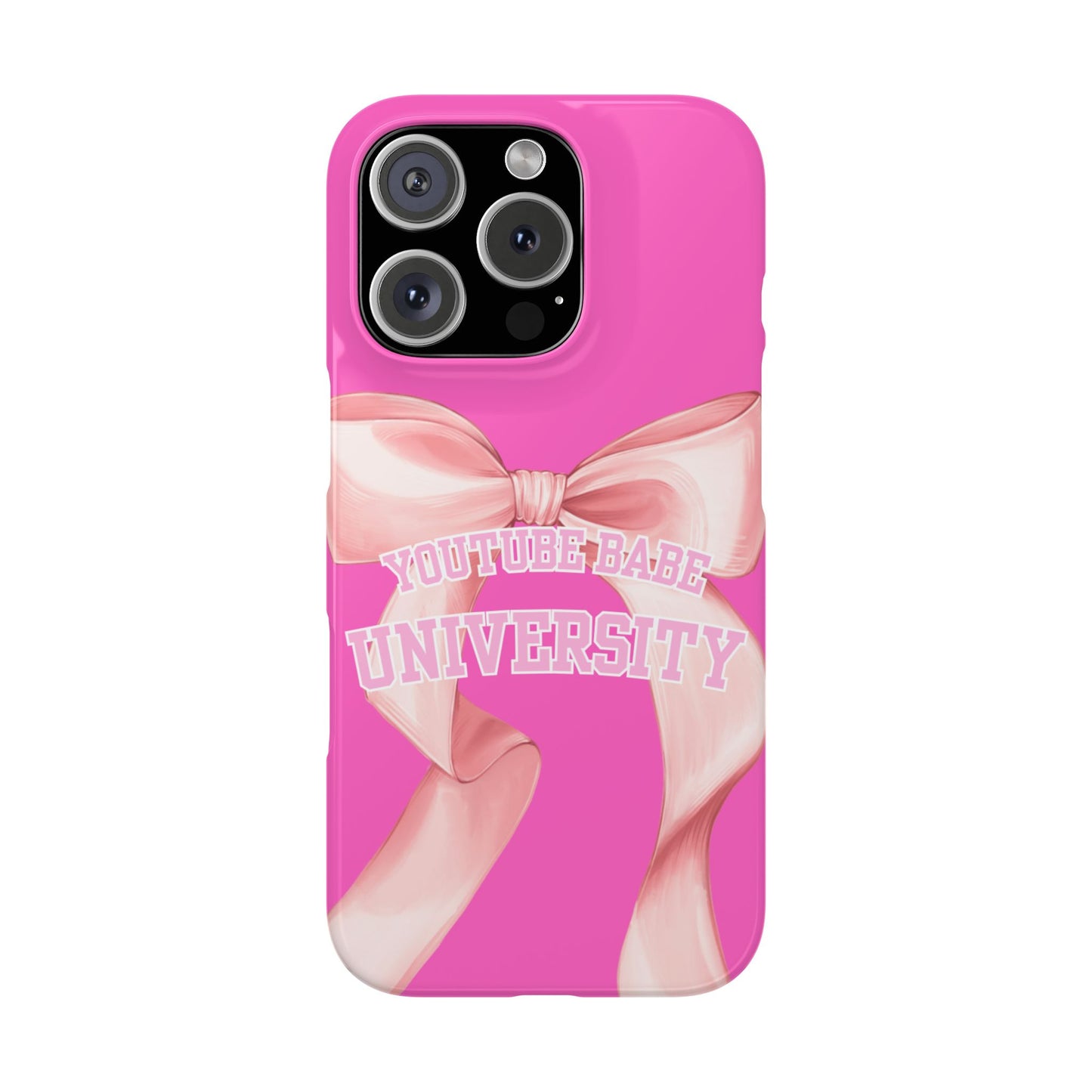 YouTube  BABE UNIVERSITY SLIM PHONE CASE