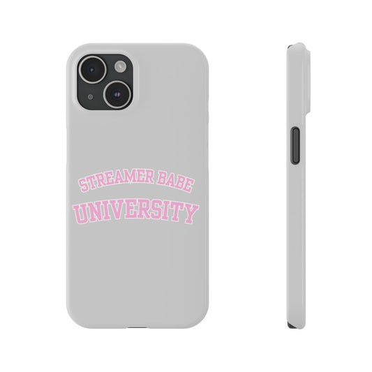 Streamer BABE UNIVERSITY SLIM PHONE CASE