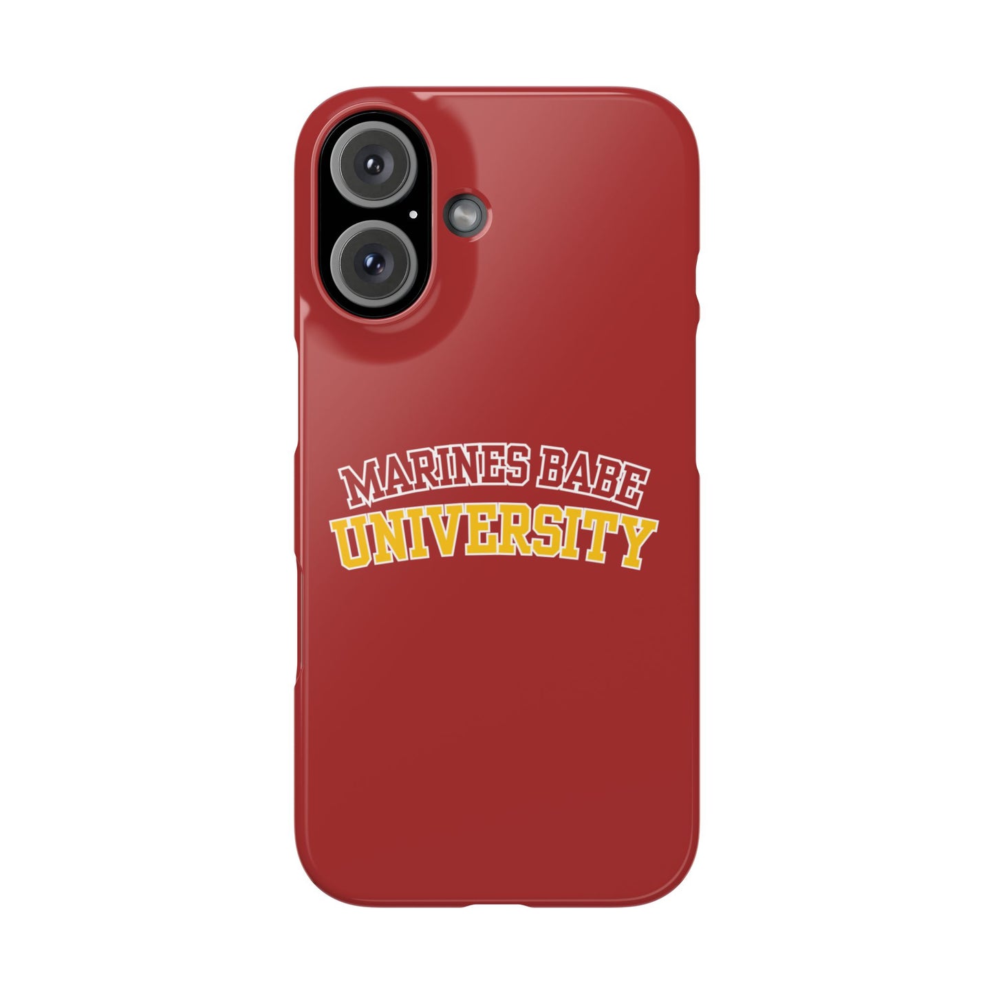 MARINES BABE UNIVERSITY SLIM PHONE CASE
