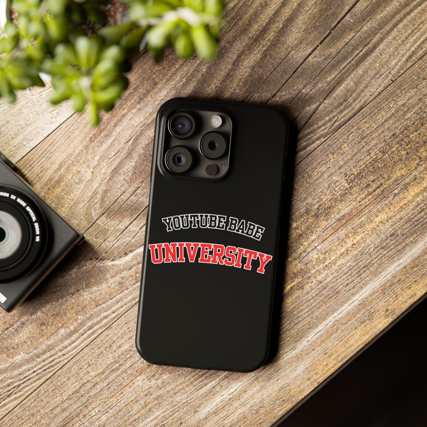 YouTube  BABE UNIVERSITY SLIM PHONE CASE