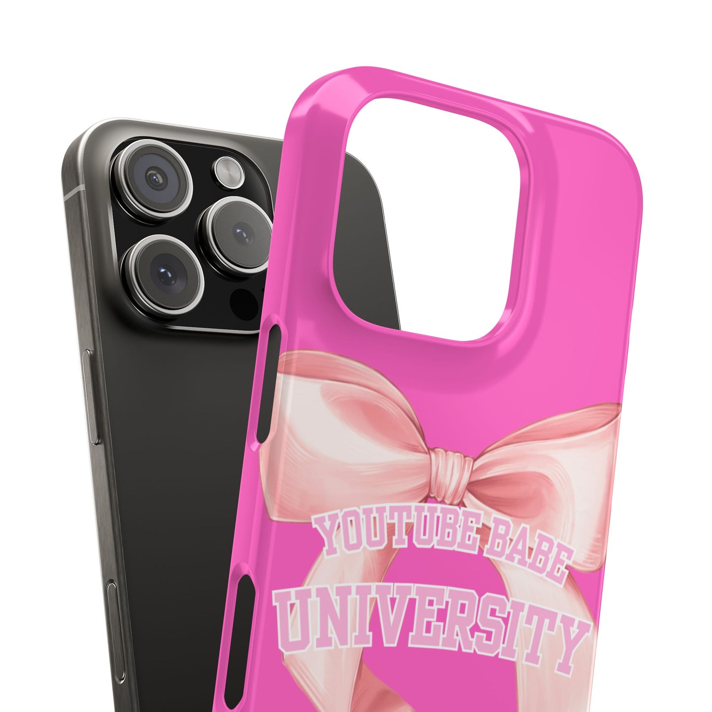 YouTube  BABE UNIVERSITY SLIM PHONE CASE