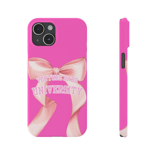 YouTube  BABE UNIVERSITY SLIM PHONE CASE
