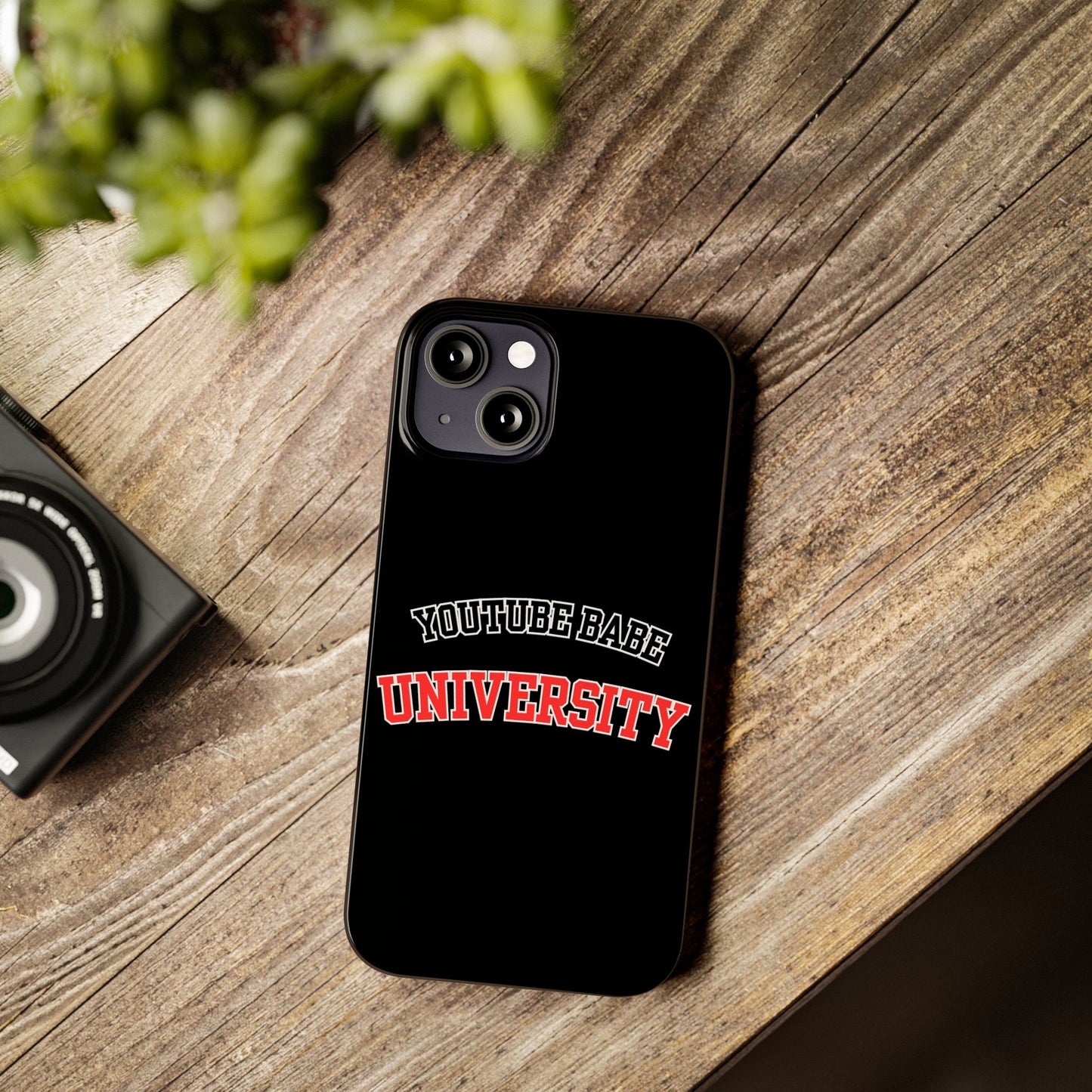 YouTube  BABE UNIVERSITY SLIM PHONE CASE