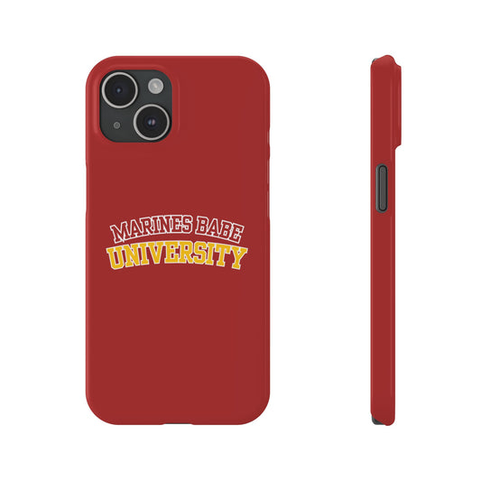 MARINES BABE UNIVERSITY SLIM PHONE CASE
