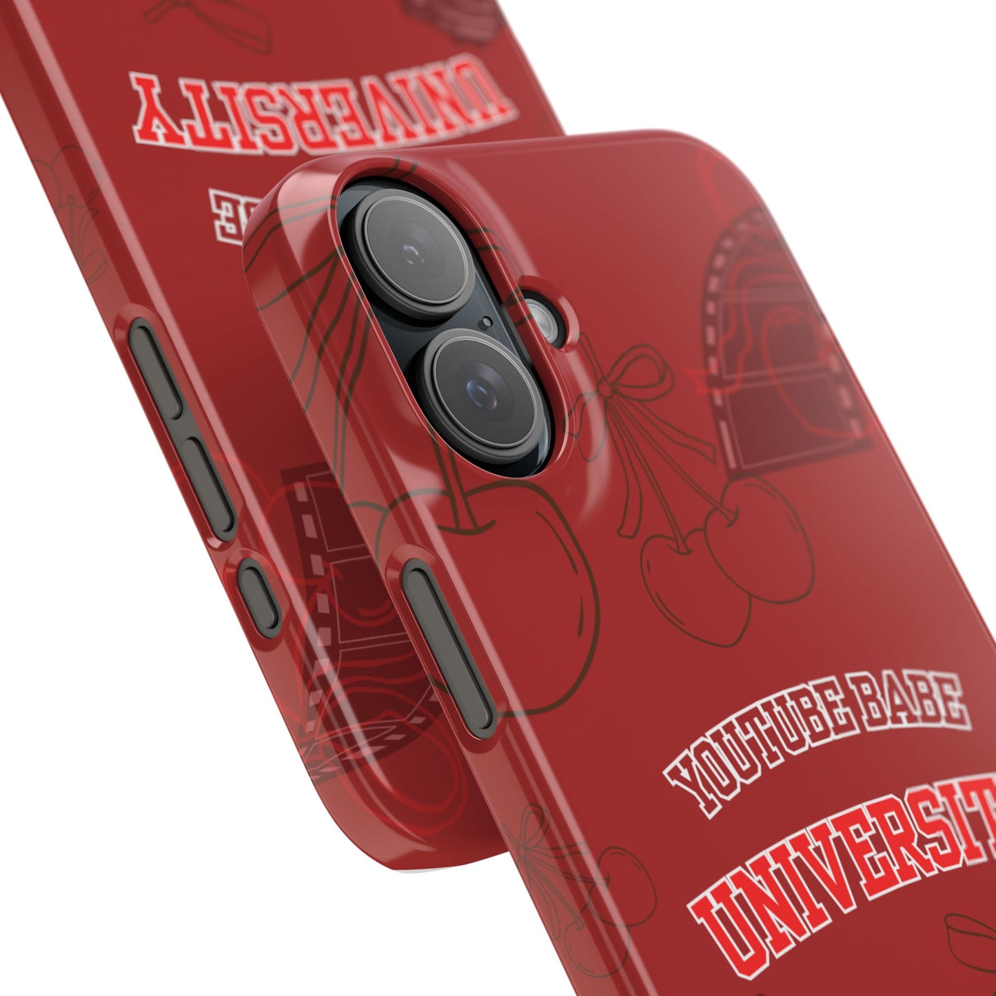 Cherry Theme YouTube  BABE UNIVERSITY SLIM PHONE CASE