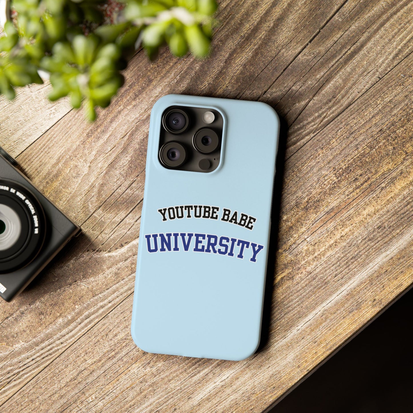 YouTube  BABE UNIVERSITY SLIM PHONE CASE