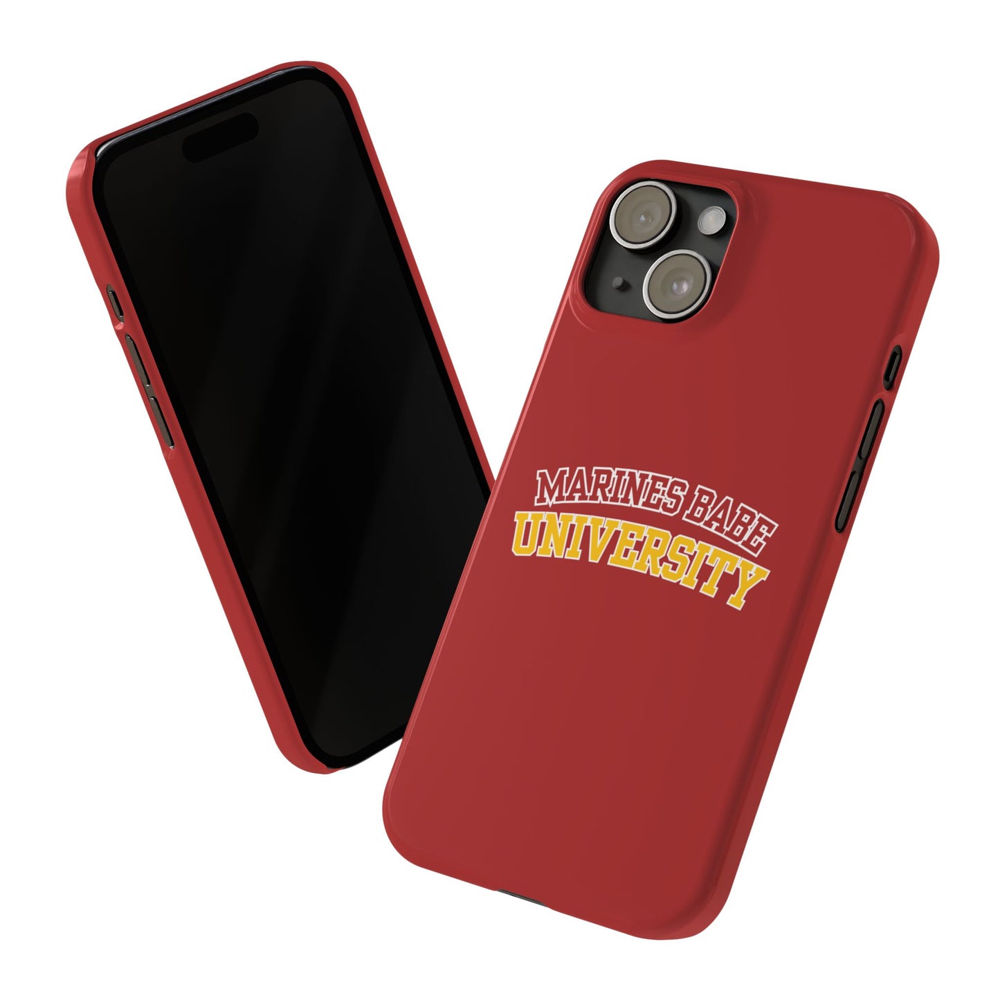 MARINES BABE UNIVERSITY SLIM PHONE CASE