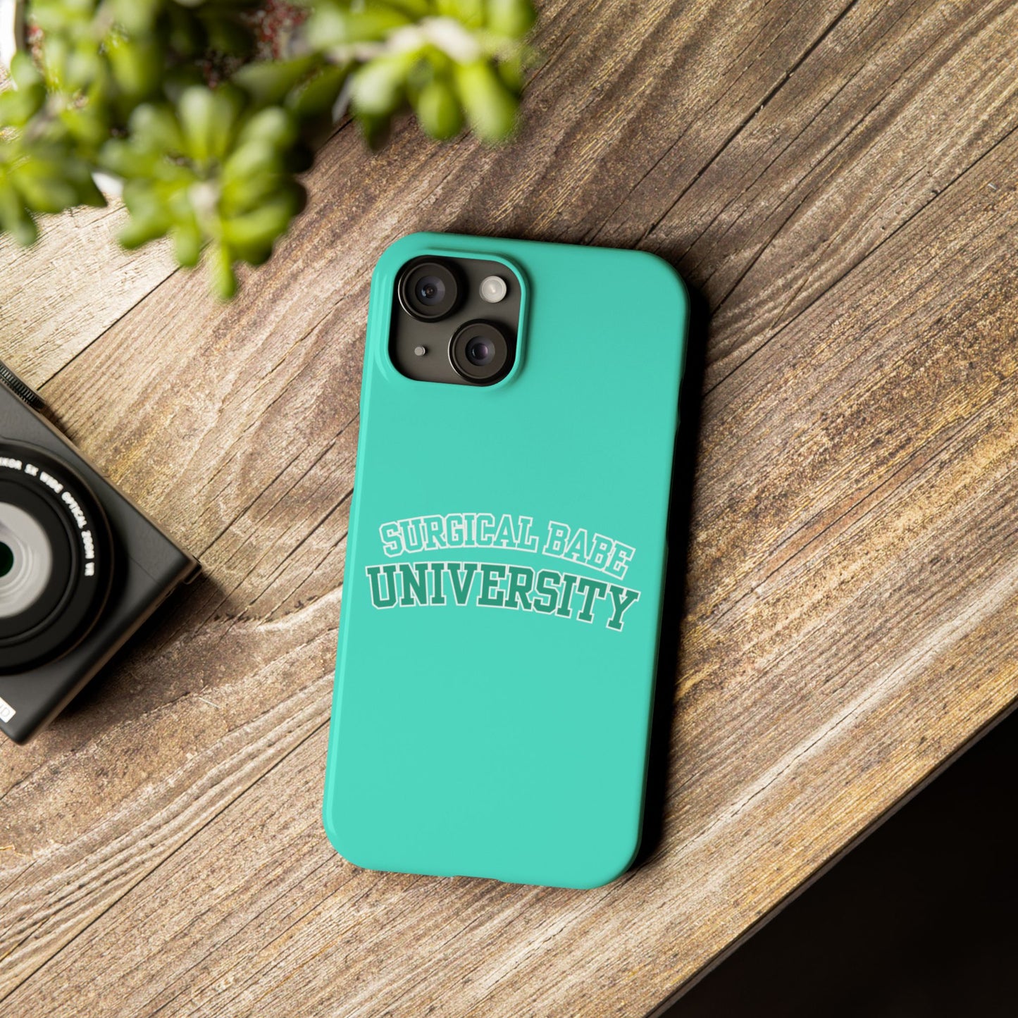 SURGICAL BABE UNIVERSITY SLIM PHONE CASE