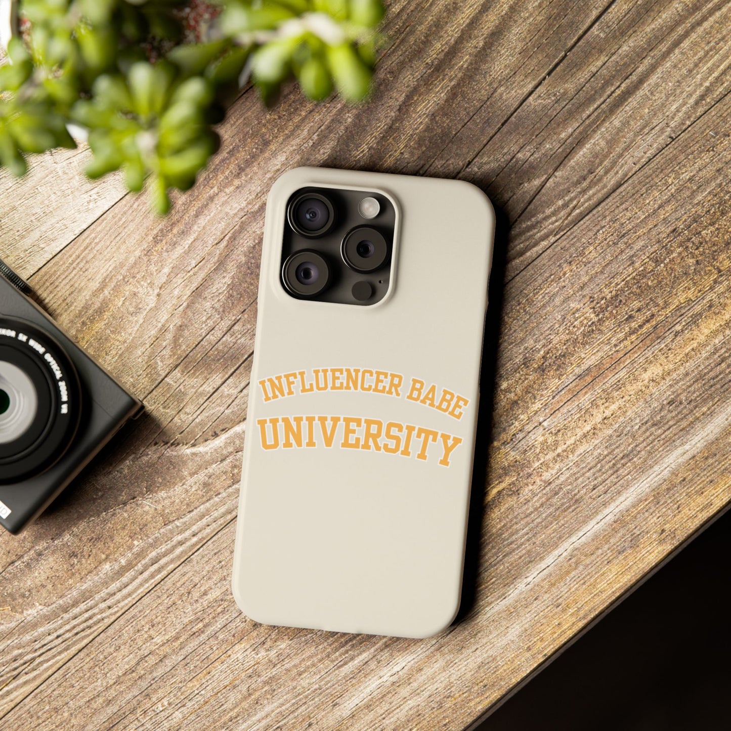 Influencer BABE UNIVERSITY SLIM PHONE CASE