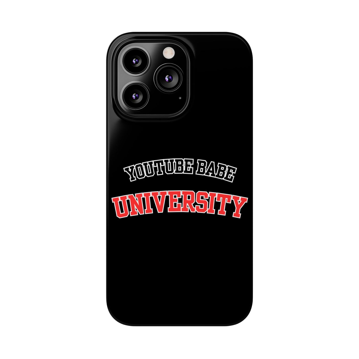 YouTube  BABE UNIVERSITY SLIM PHONE CASE