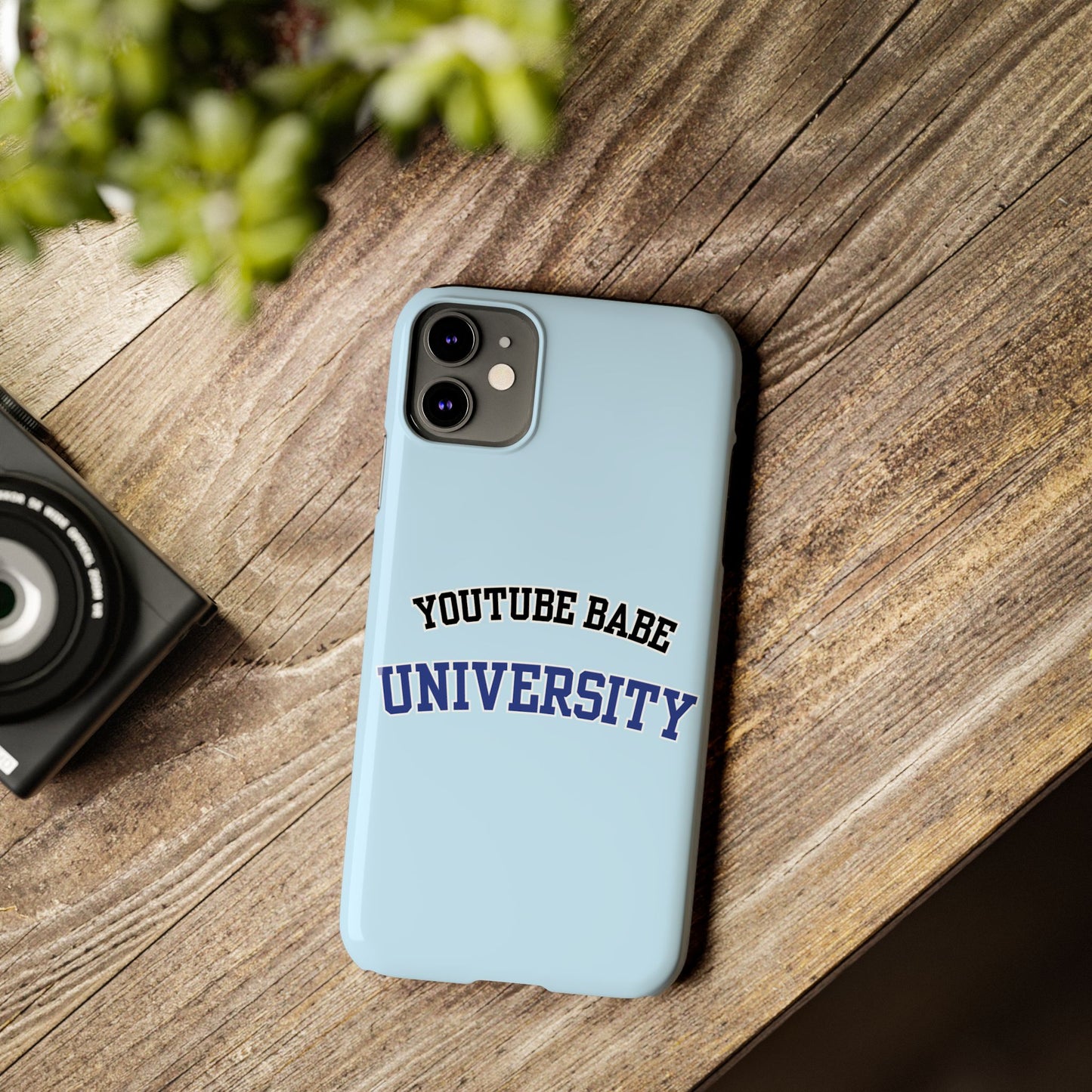 YouTube  BABE UNIVERSITY SLIM PHONE CASE
