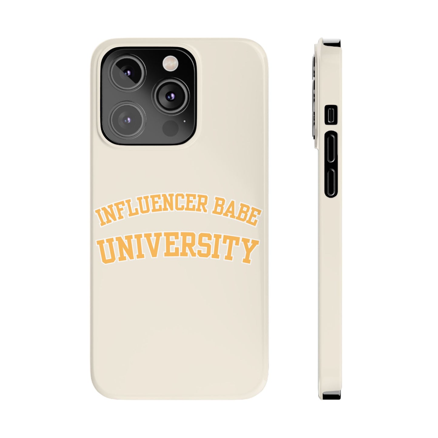 Influencer BABE UNIVERSITY SLIM PHONE CASE
