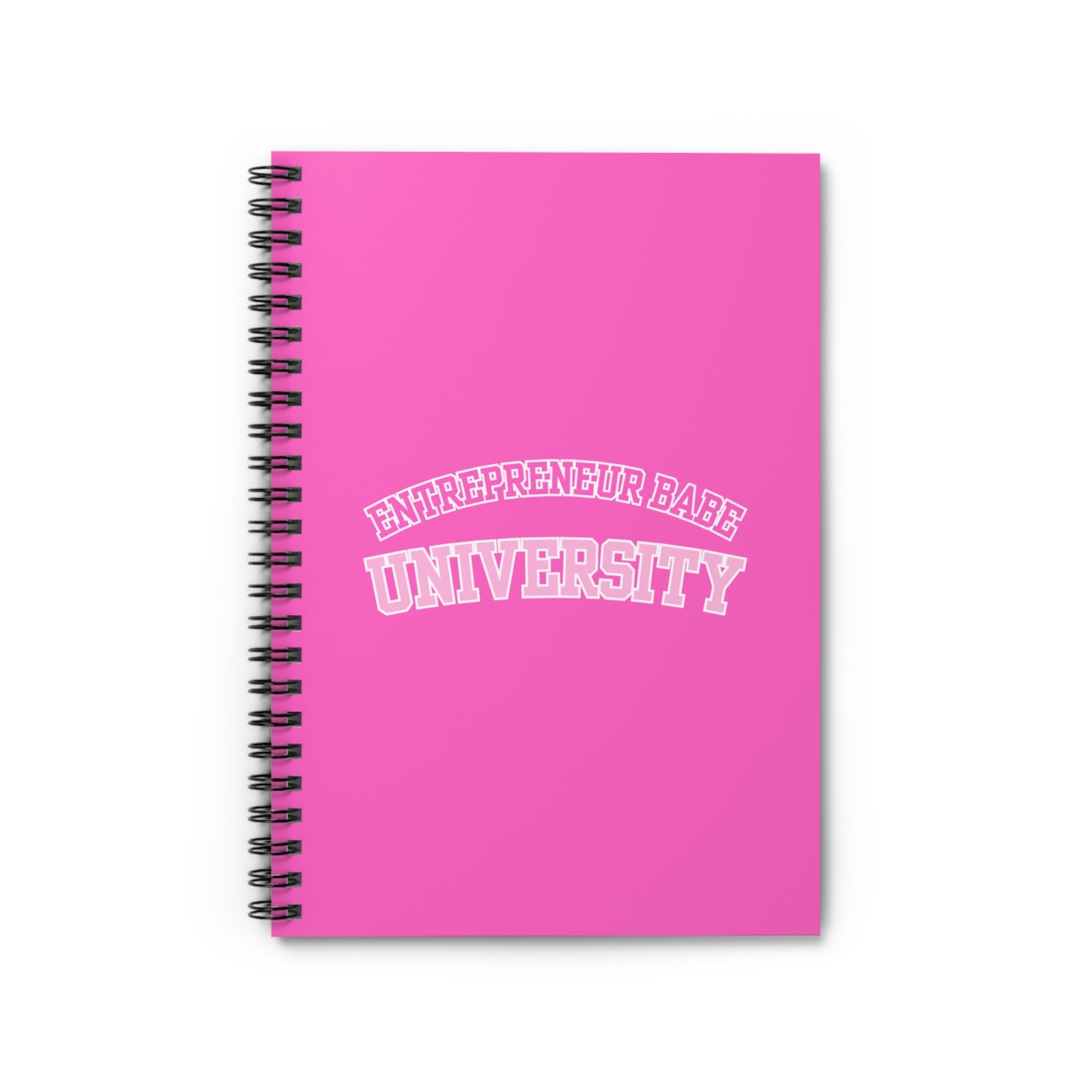 ENTREPRENEUR BABE Spiral Notebook - Ruled Line