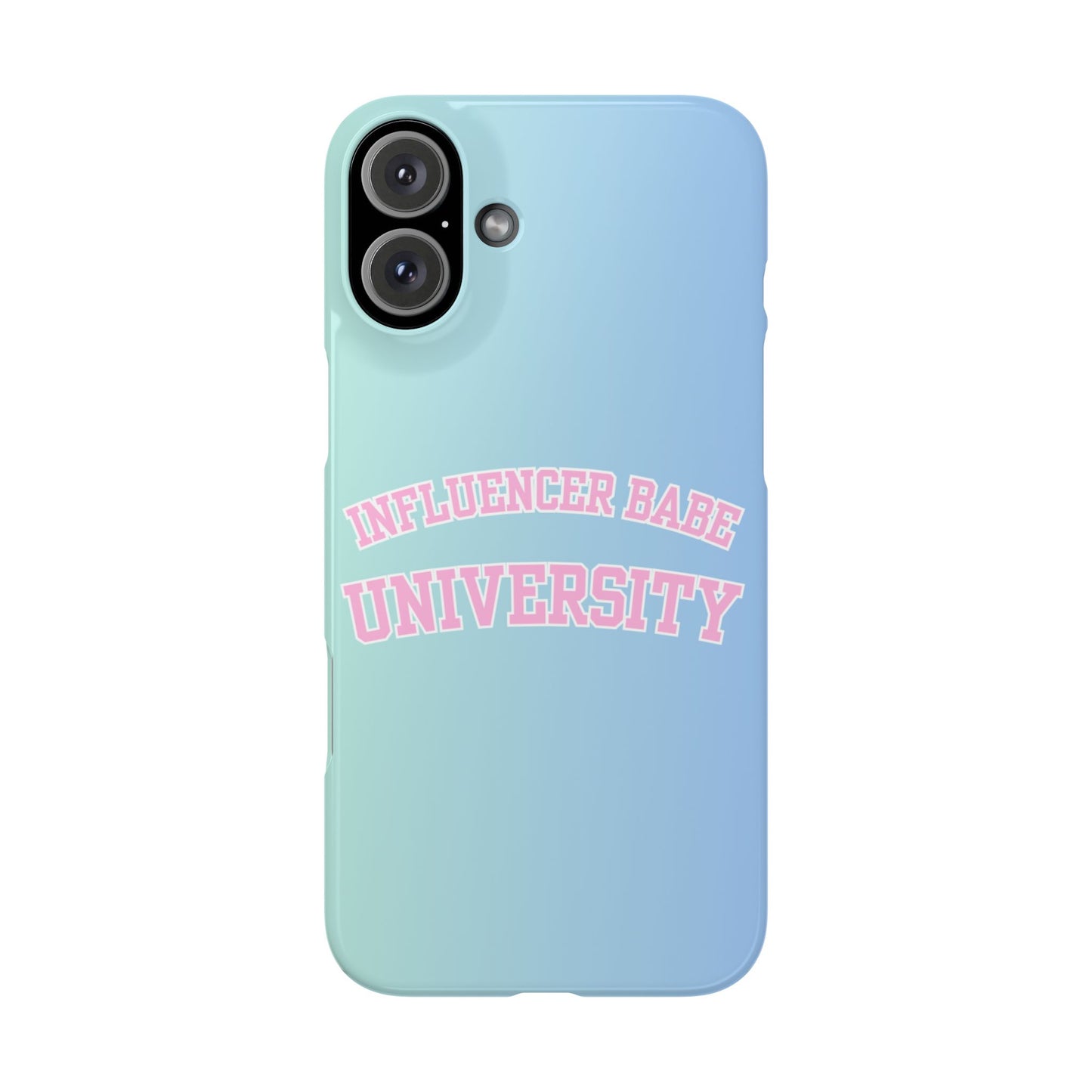 Influencer BABE UNIVERSITY SLIM PHONE CASE
