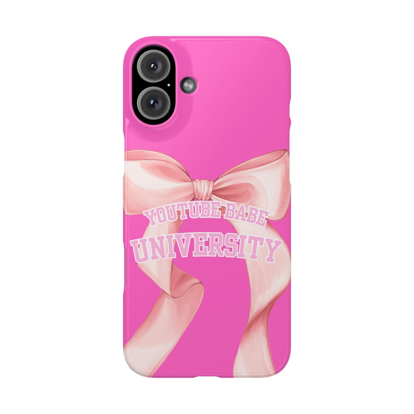 YouTube  BABE UNIVERSITY SLIM PHONE CASE