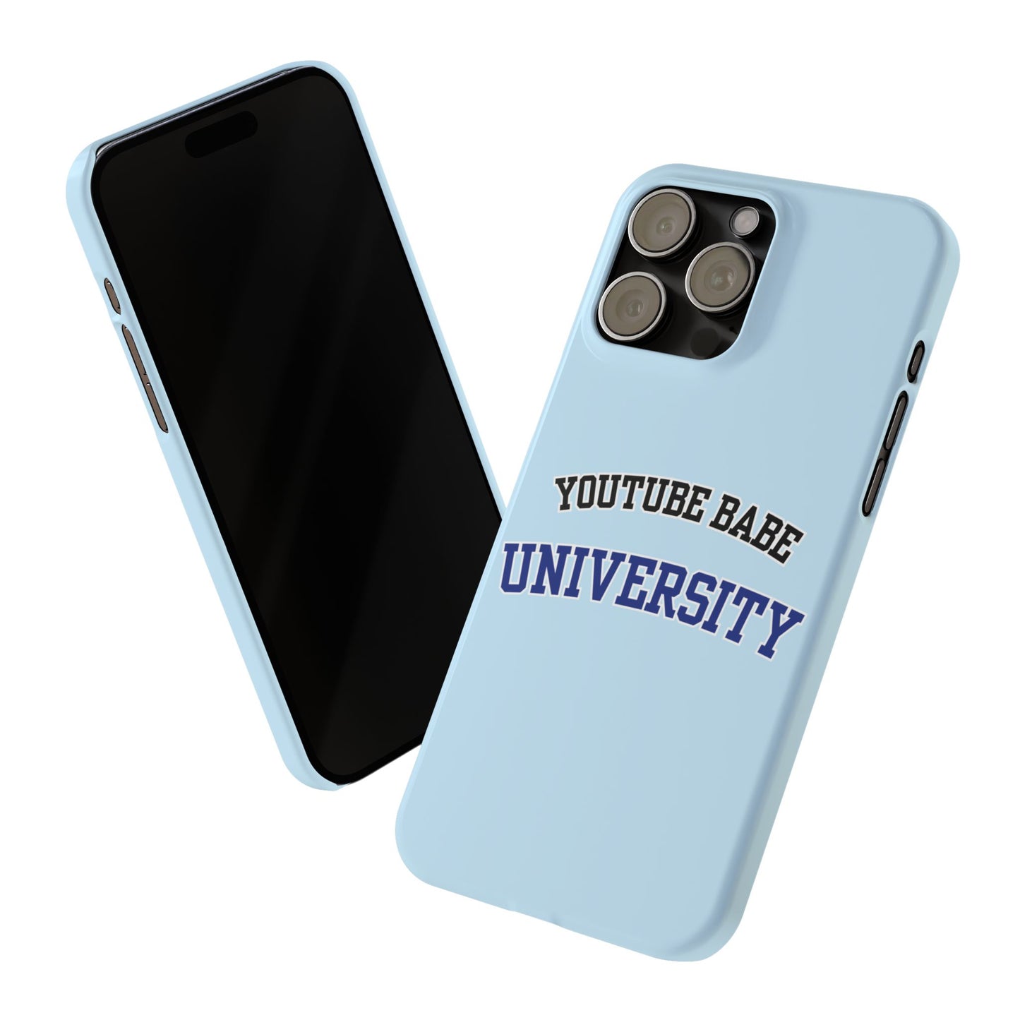 YouTube  BABE UNIVERSITY SLIM PHONE CASE