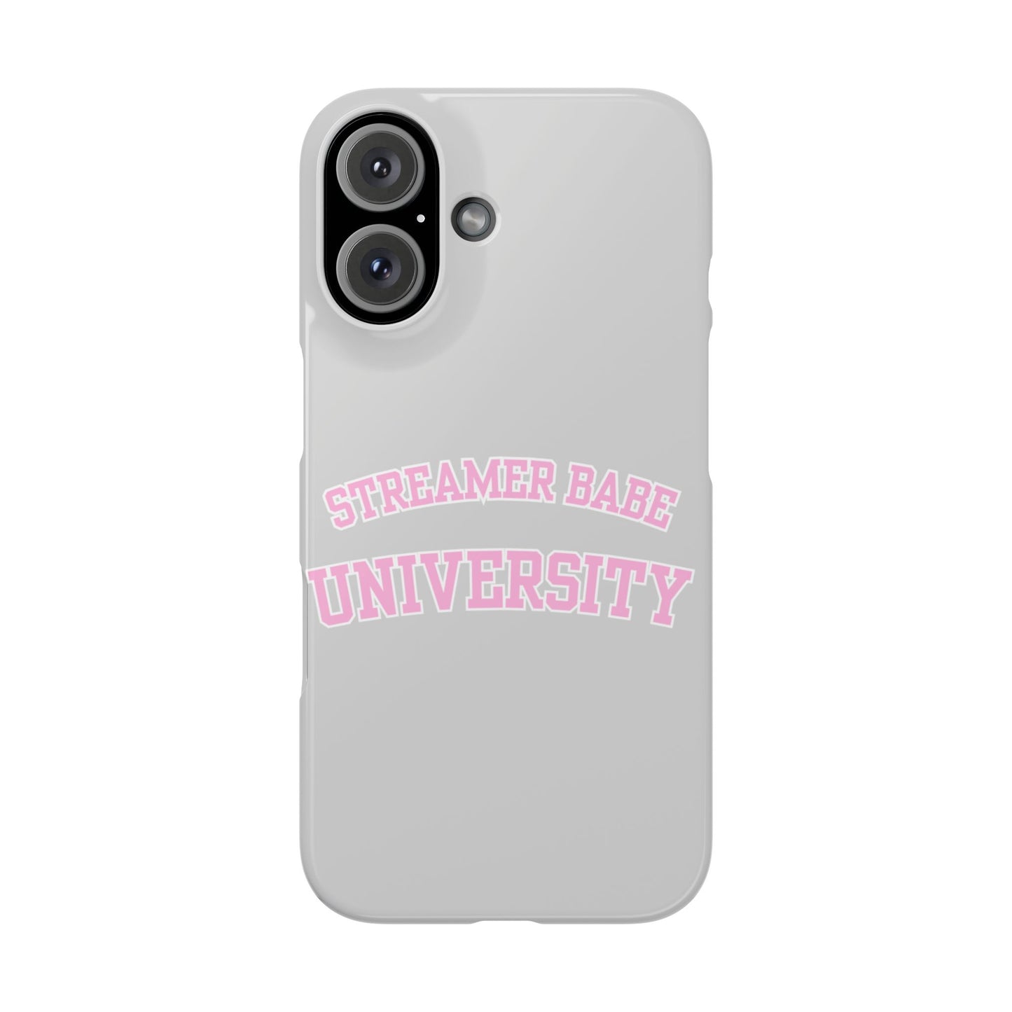 Streamer BABE UNIVERSITY SLIM PHONE CASE
